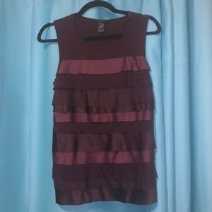 Ann Taylor Ruffled Tank
